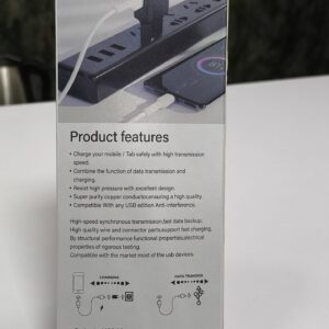 کابل فست شارژ USB به Lightning دیتا دار MODOS مدل C42L طول 1متر