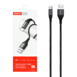 کابل شارژ فست Type-C ترانیو TRANYOO مدل T-S15C