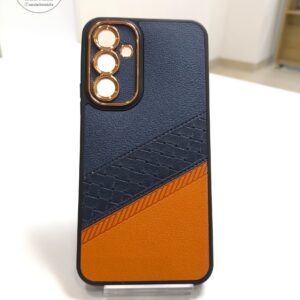 قاب گوشی سامسونگ Galaxy A54 سیلیکونی طرح چرم محافظ لنز کد 633