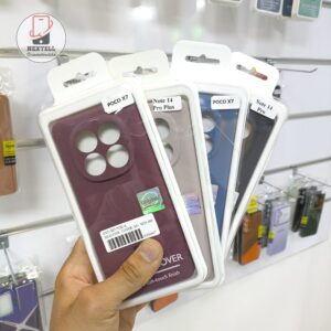 قاب سیلیکونی پاک کنی اورجینال Master Quality مدل Xiaomi Redmi Note 14 Pro 5G / Redmi Note 14 Pro Plus 5G / Poco X7 5G – (پک دار)