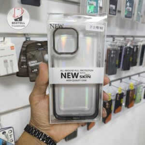 کاور شفاف دور رنگی iPhone13Promax برند New Skin High Quality